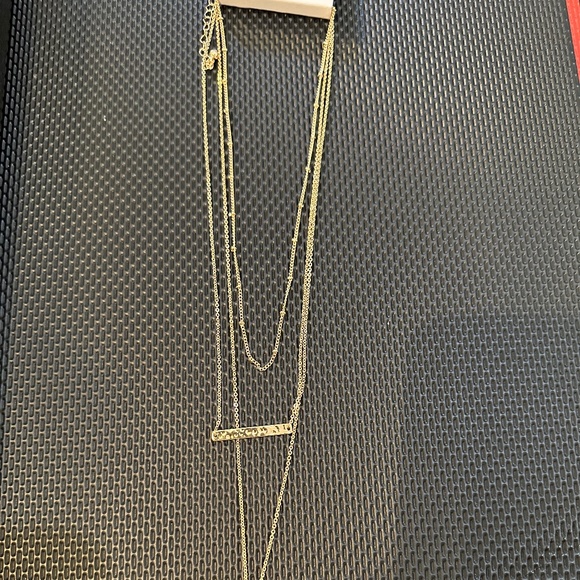 Gold necklace three layers - Picture 10 of 10